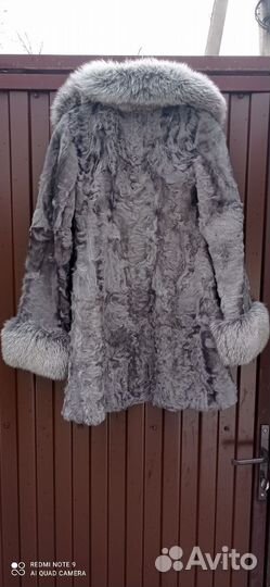 Новая шуба козлик/песец
