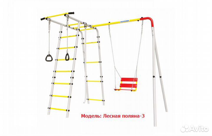 Спортивный комплекс для улицы Лесная поляна