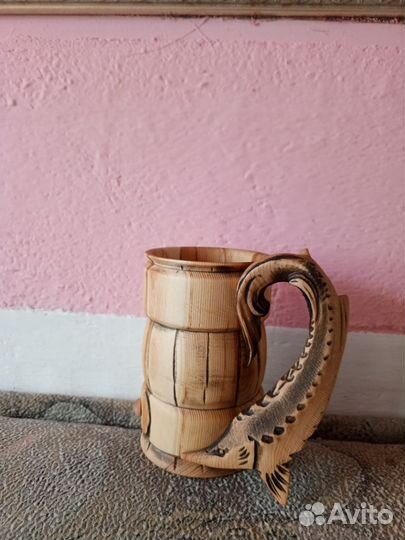 Пивная кружка ручной работы