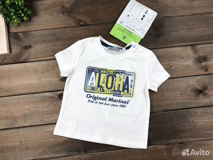 Футболка с принтом для мальчика Original Marines