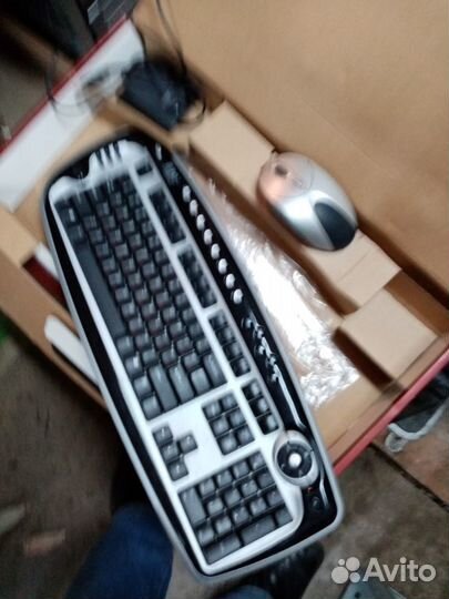 Клавиатура и мышь радио