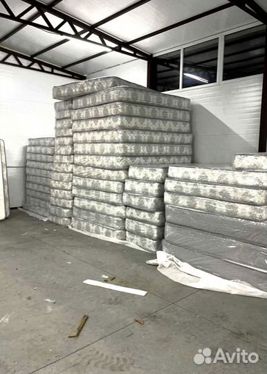 Матрас одно спальный мягкий 90х200