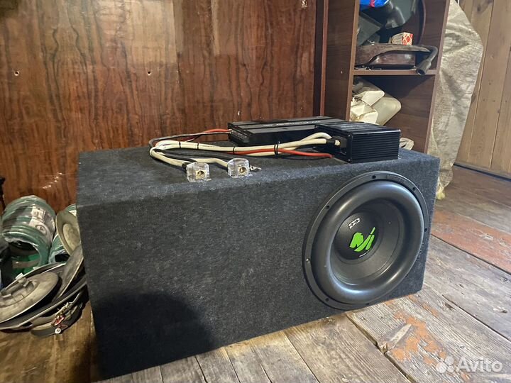 Сабвуфер machete 12 с усилителем