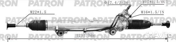 Рейка рулевая toyota land cruiser 200 / sequoia