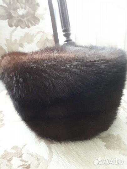 Норковая шапка женская