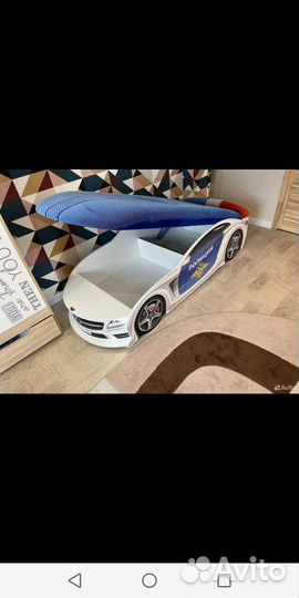 Машинка кровать