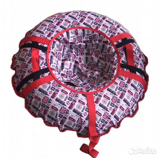 Тюбинг (санки-ватрушки) 100 см, с камерой (лондон)