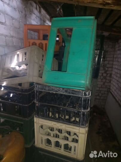 Пластиковые ящики для бутылок