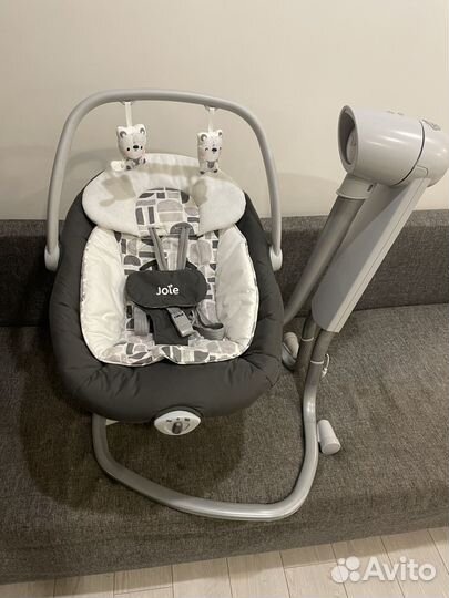 Детские электронные качели Joie Serina 2в1