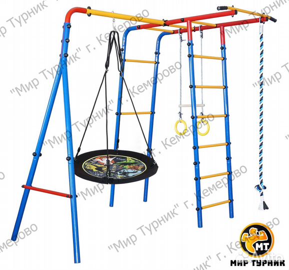 Уличный Комплекс Качели гнездо + Доставка