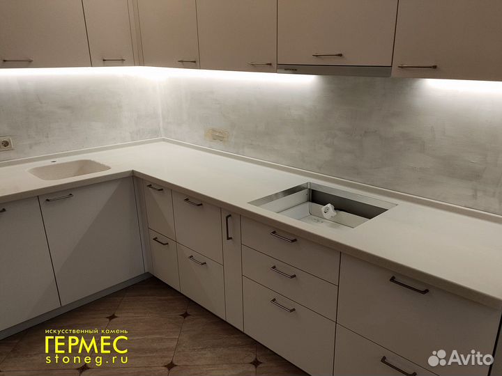 Кухонная столешница из камня м2
