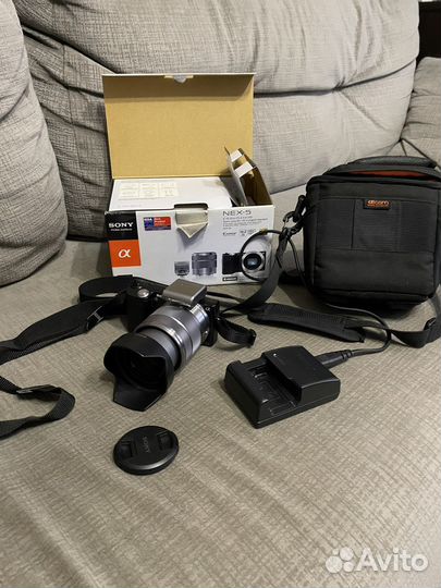 Зеркальный фотоаппарат sony nex- 5 k