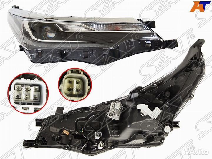 Фара toyota corolla 16-19 RH LED