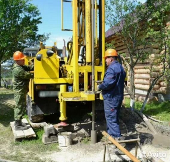 Бурение скважин на воду под ключ Чистка Ремонт Обу