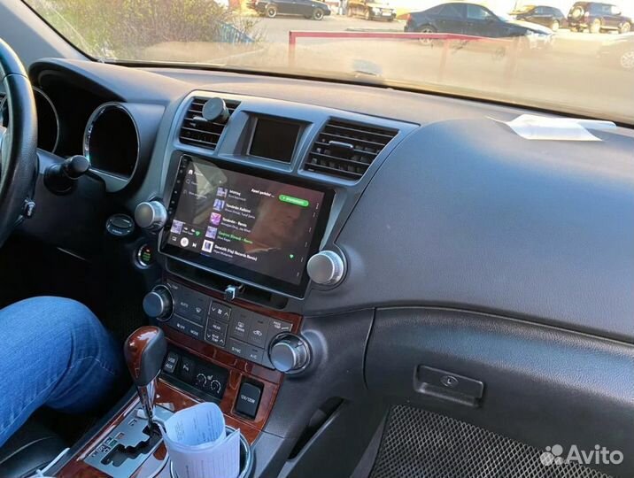 Магнитола Toyota Highlander 2gen Android IPS