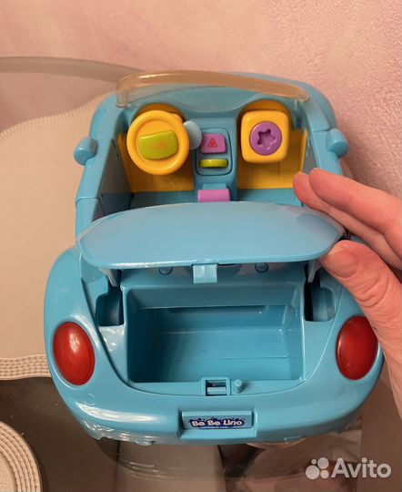 Машинка развивающая сортер Be be lino