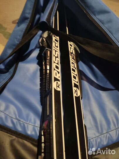 Комплект беговые лыжи 190 + ботинки 39-40 + палки