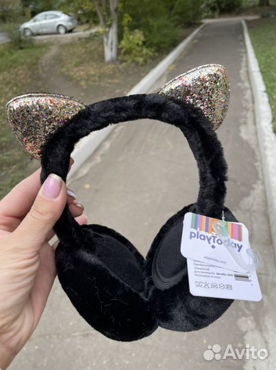 Меховые наушники