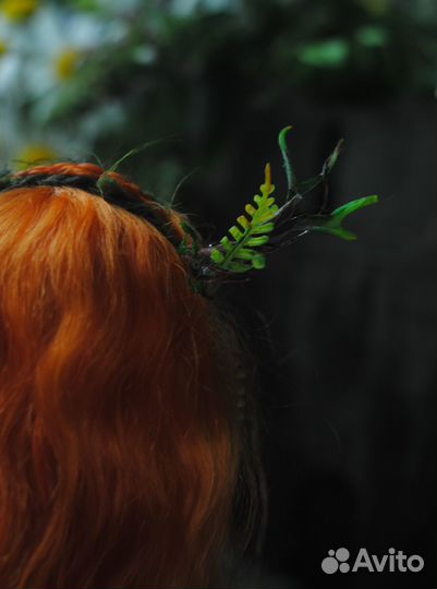 Кукла ооак дриада, голова