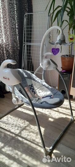 Детская электронная качеля