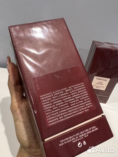 Tom ford lost cherry духи