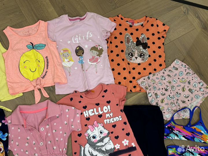 Одежда для девочки пакетом 116, 6 лет