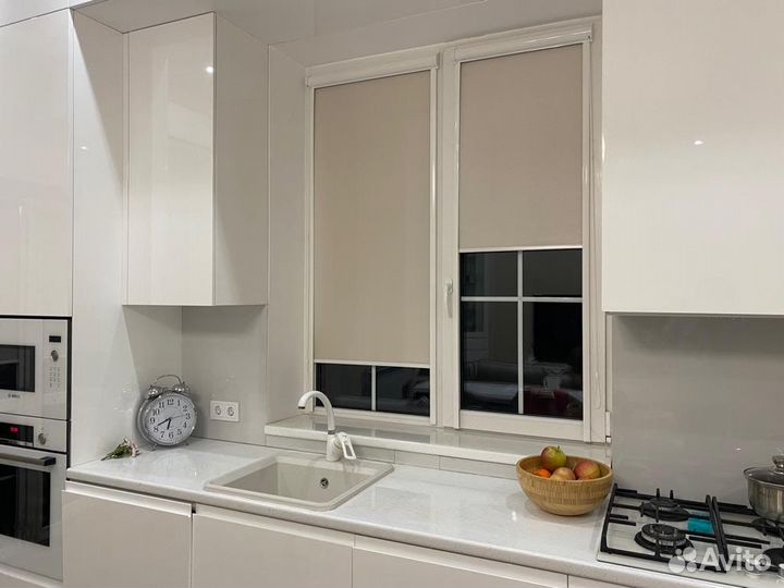 Рулонные шторы, кассетные рулонные шторы, жалюзи