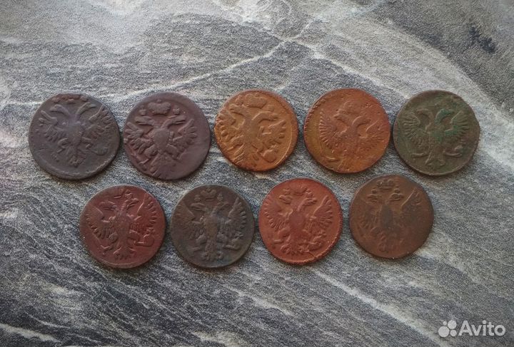 Денга 1731 - 1753 Полушка 1735-1736