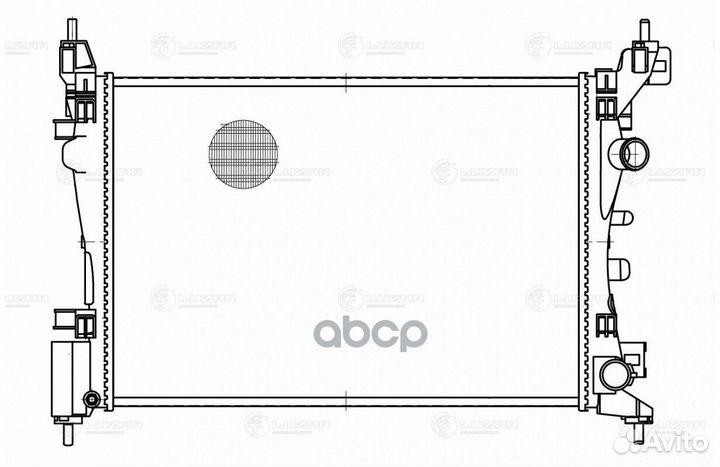 Радиатор охл. для а/м Opel Corsa D (06)