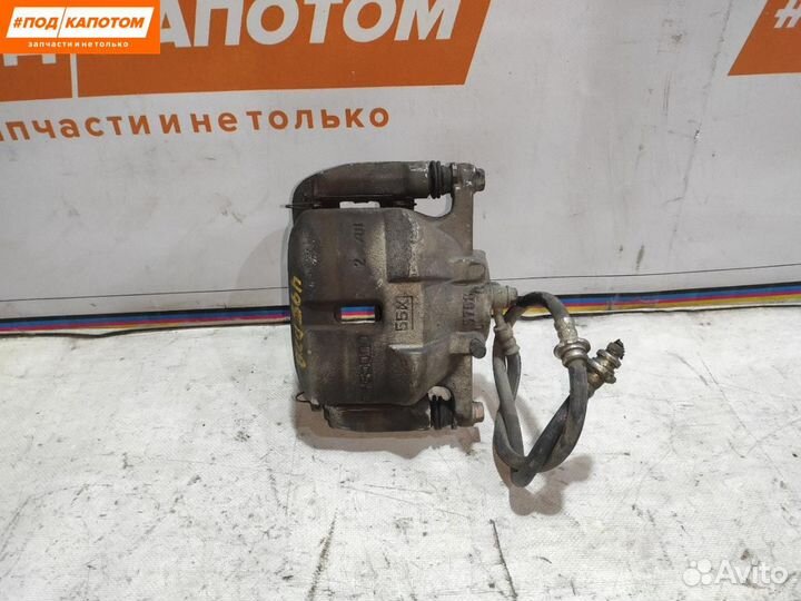 Суппорт тормозной передний левый Nissan Qashqai 2