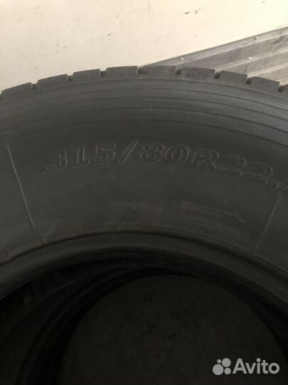Шины 315 80 22 5 бу