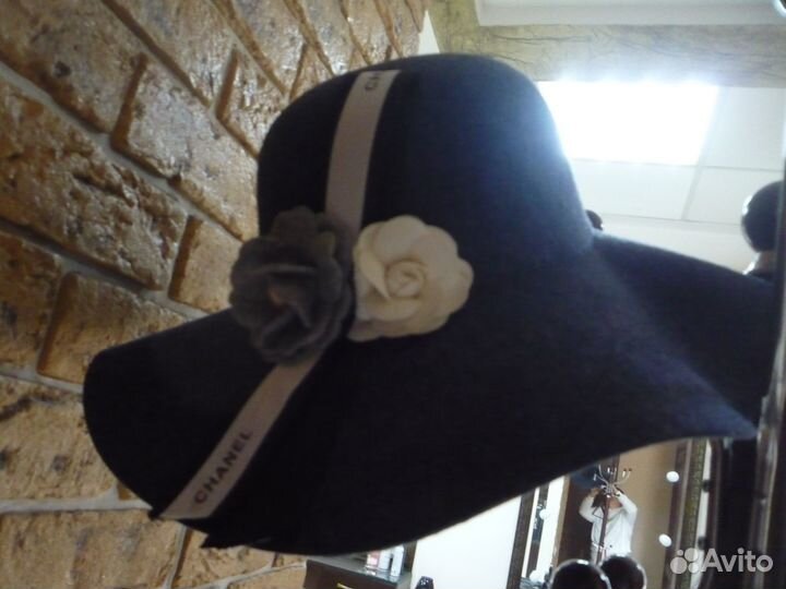 Шляпа фетровая женская