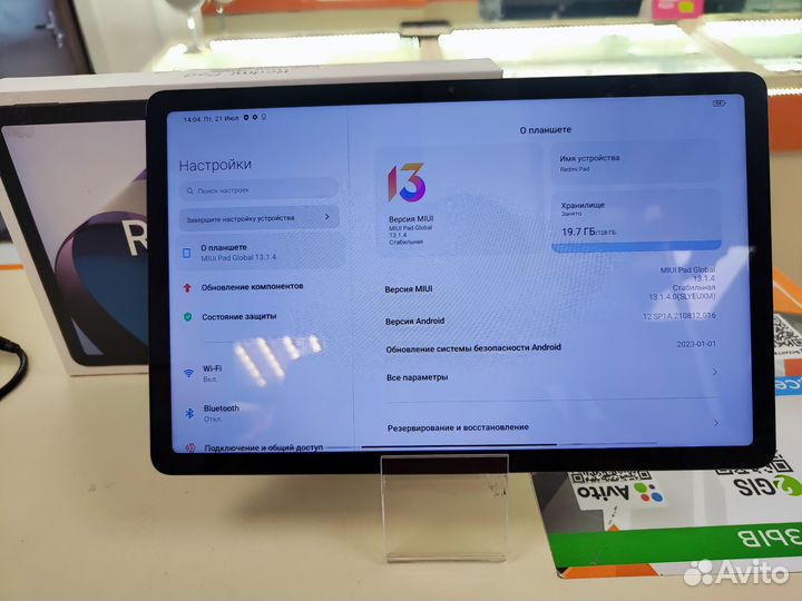 Xiaomi Redmi Pad 4 128 на гарантии (7 ветров)