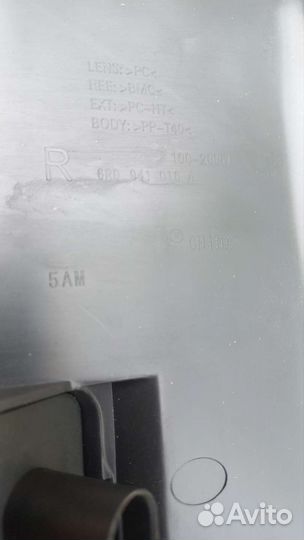 Фары на volkswagen polo 2 шт