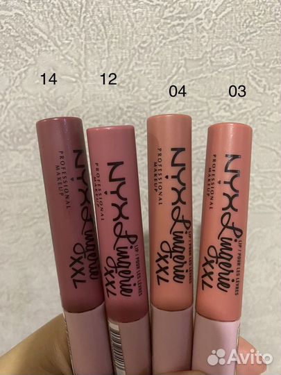 Nyx блески, жидкие помады для губ новые