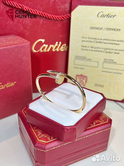 Браслет cartier гвоздь толстый