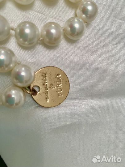 Бусы из искусств. жемчуга Furla оригинал