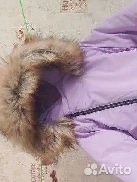 Теплый зимний комбинезон 110