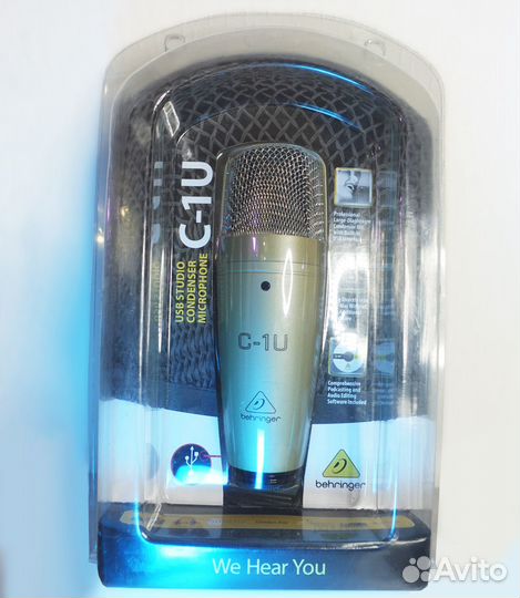 Студийный USB микрофон Behringer C-1U