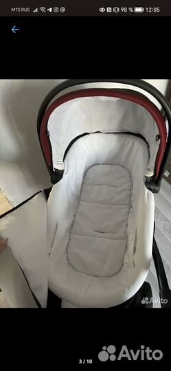 Детская коляска 3 в 1 бу
