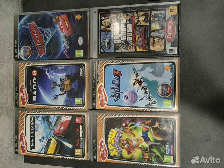 Игры на sony psp