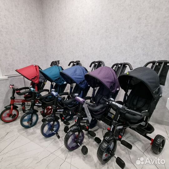 Новые велосипеды - коляски