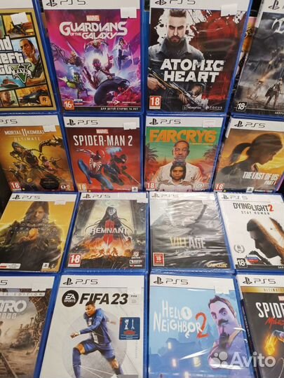 Игры ps5, лицензионные диски ps5