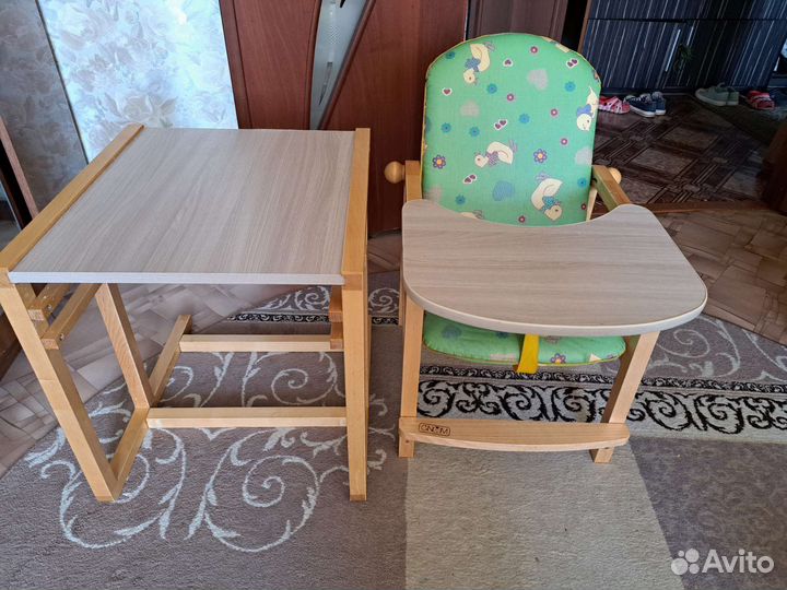 Стульчик для кормления трансформер