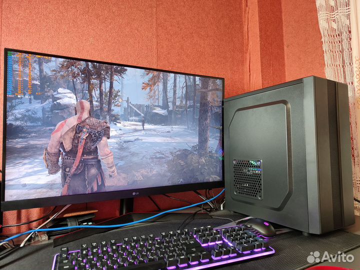 Игровой пк.8/16 ядер.SSD+HDD.16Gb.GTX1660super