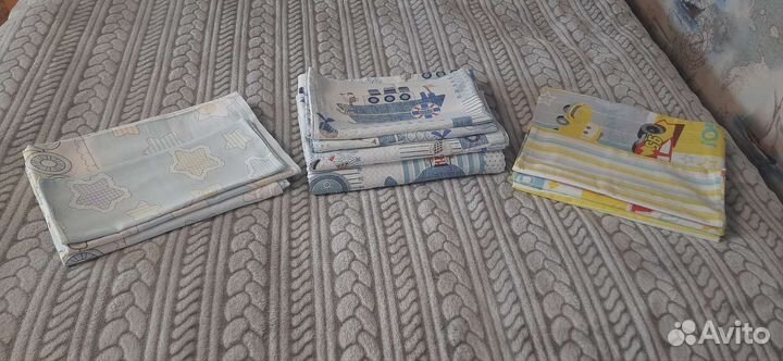 Детское постельное белье в кроватку и 1.5