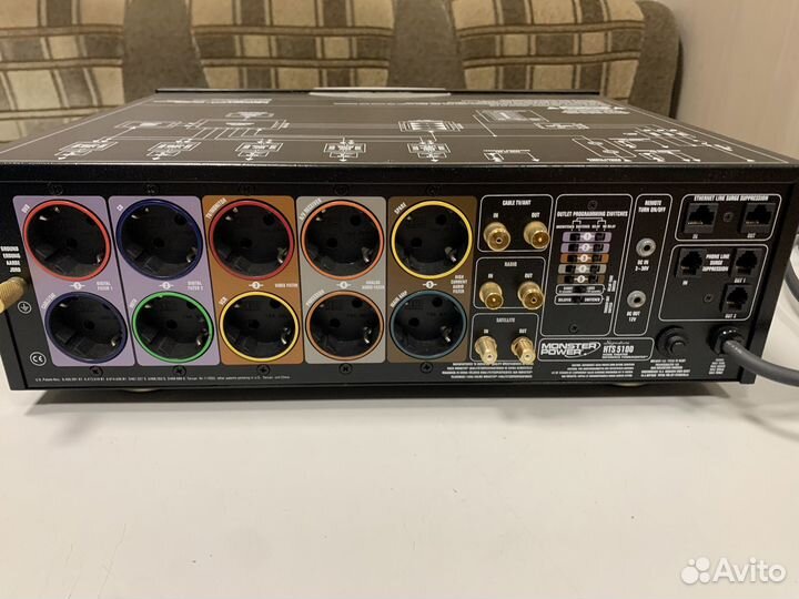 Сетевой фильтр monster power HTS 5100