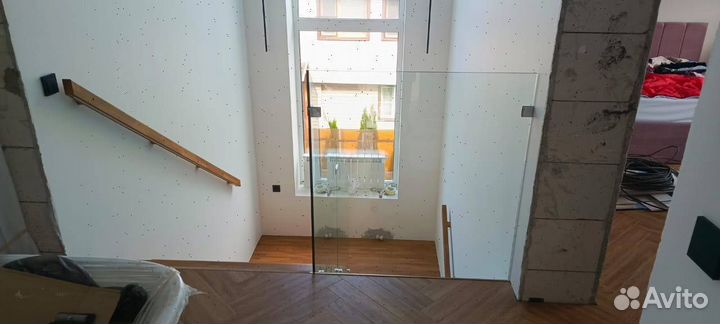 Перила из стекла