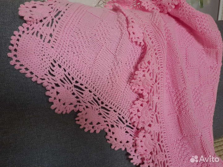 Одеяло, плед детское в кроватку в коляску