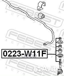 Тяга стабилизатора передняя nissan almera N15 0